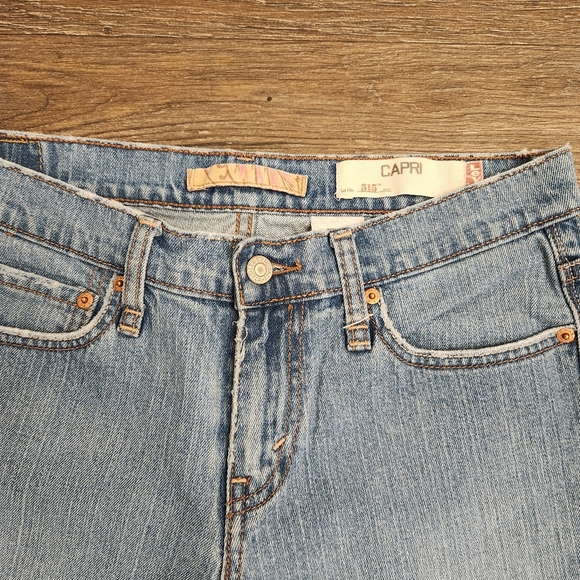 Levi Strauss & Co Capri Lot 515 Ladies Womens Size 6 Jeans - Picture 4 of 7